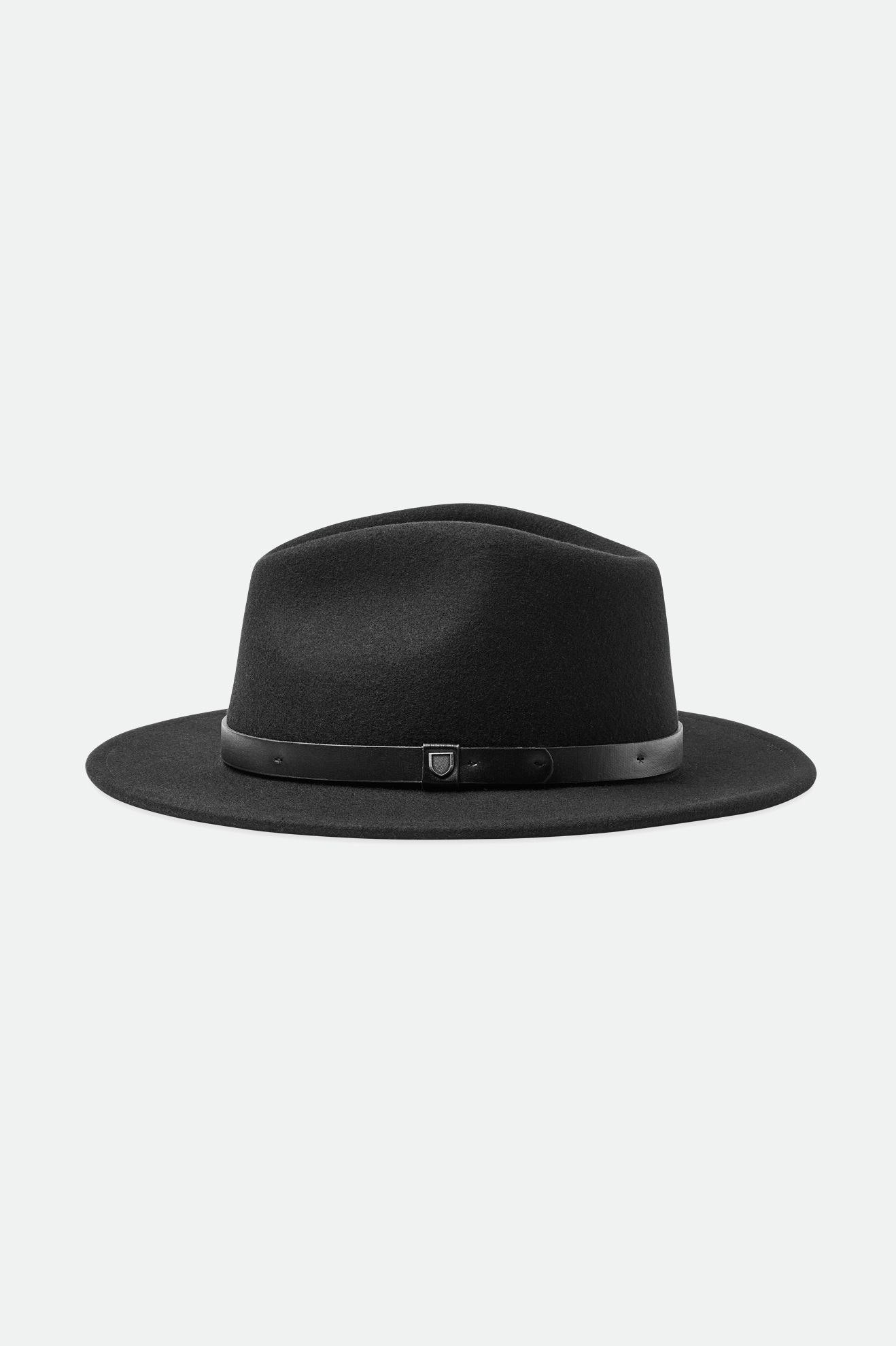 Fedora Brixton Messer Fedora Feminino Pretas | HBSZR-9531