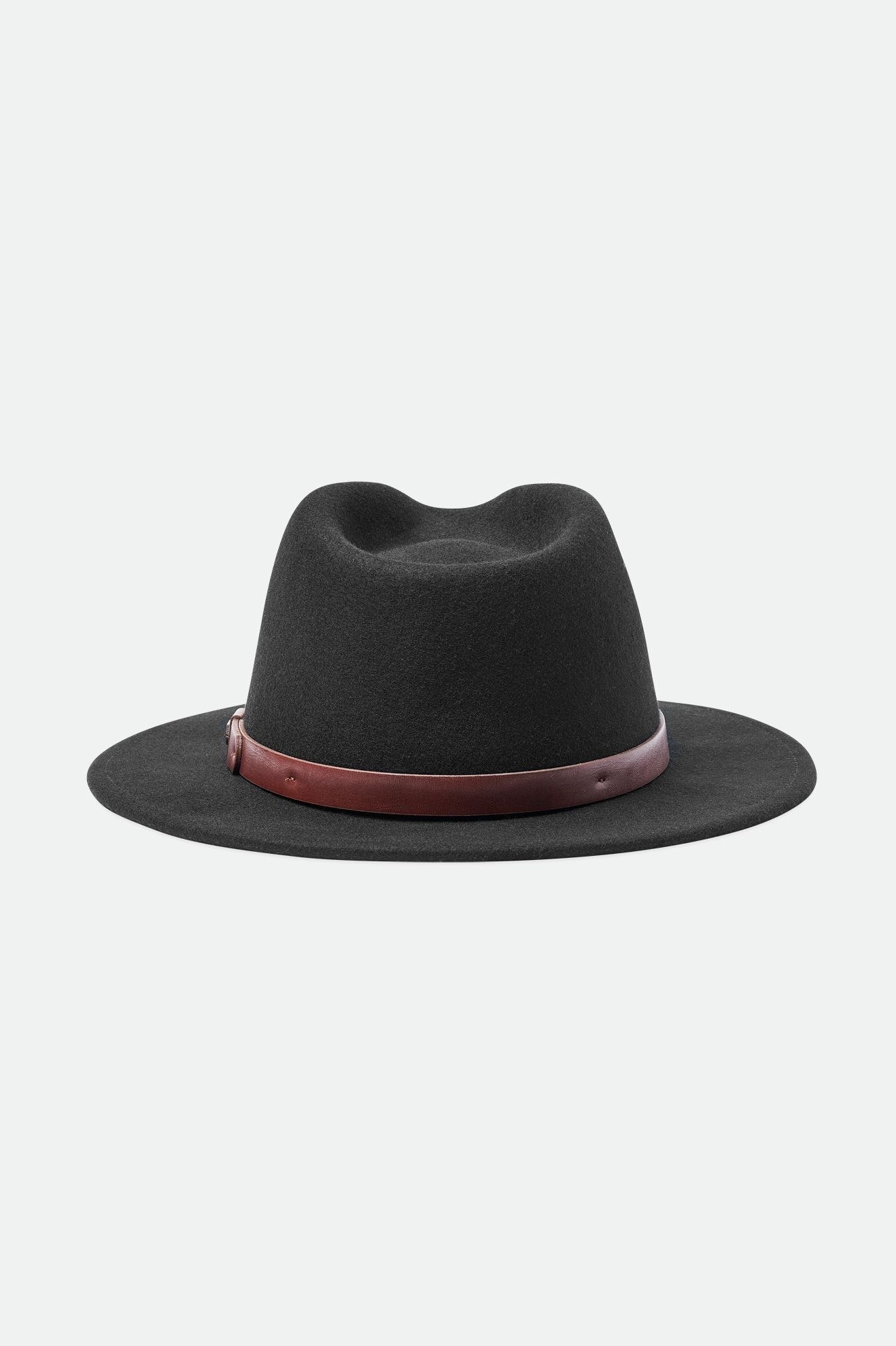 Fedora Brixton Messer Fedora Feminino Pretas | XBVAO-6459