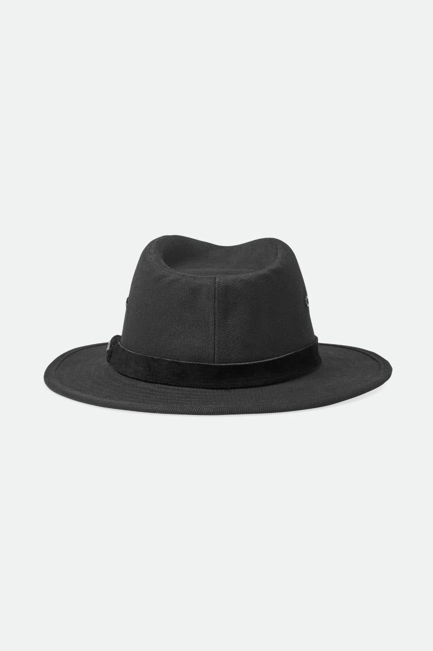 Fedora Brixton Messer Utility Adventure Fedora Feminino Pretas | AVNTU-0832