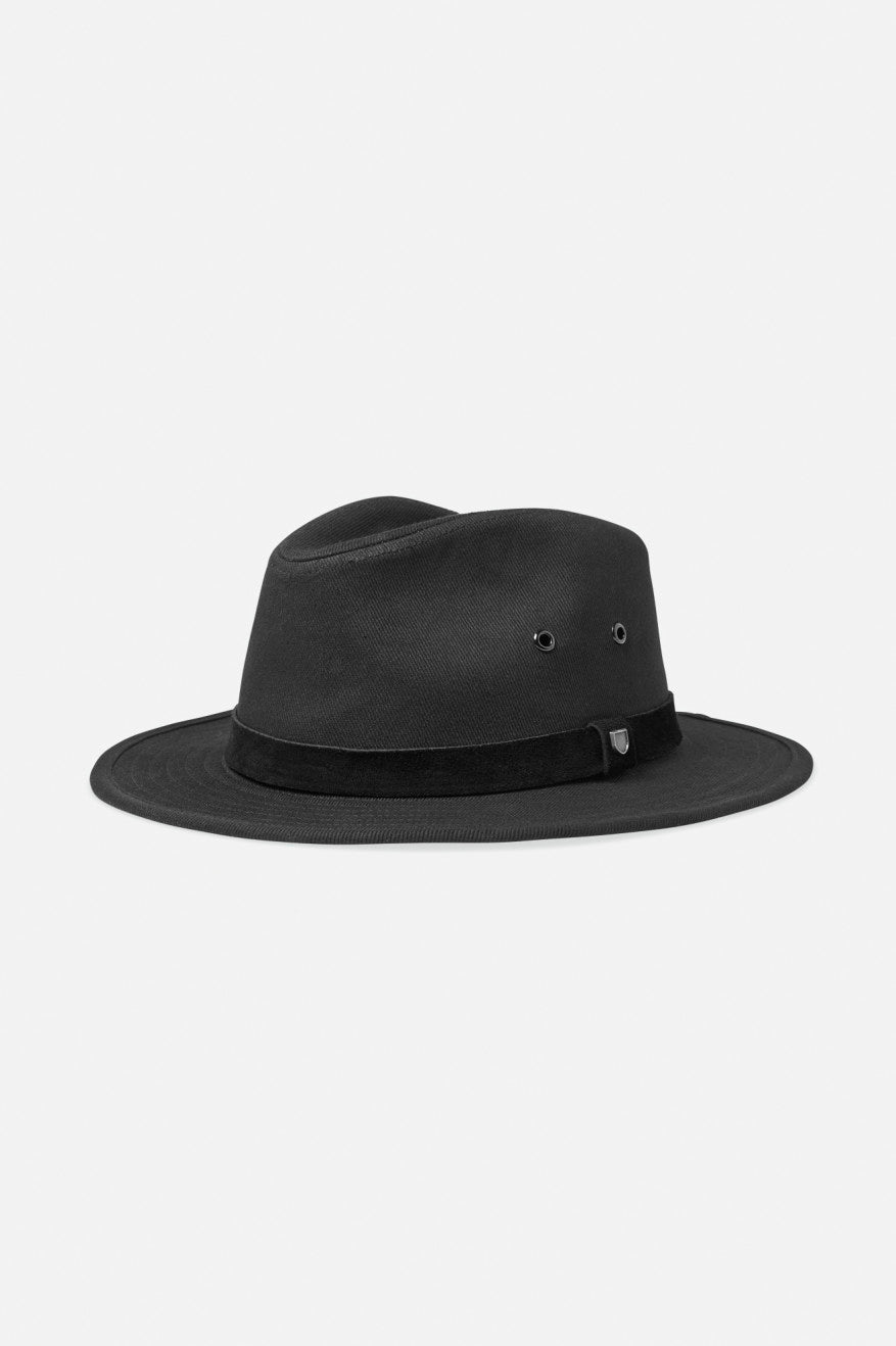 Fedora Brixton Messer Utility Adventure Fedora Feminino Pretas | AVNTU-0832