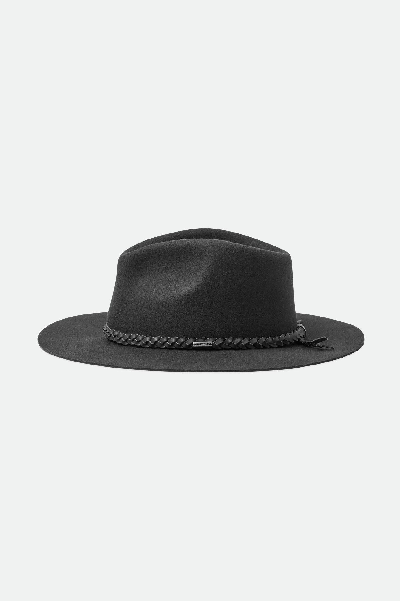 Fedora Brixton Messer Western Fedora Feminino Pretas | CTLGP-0296