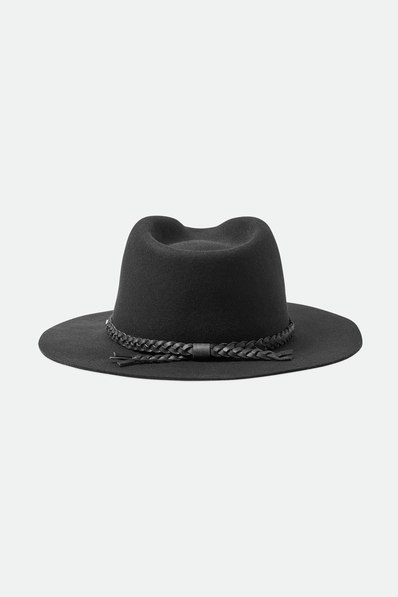 Fedora Brixton Messer Western Fedora Feminino Pretas | CTLGP-0296