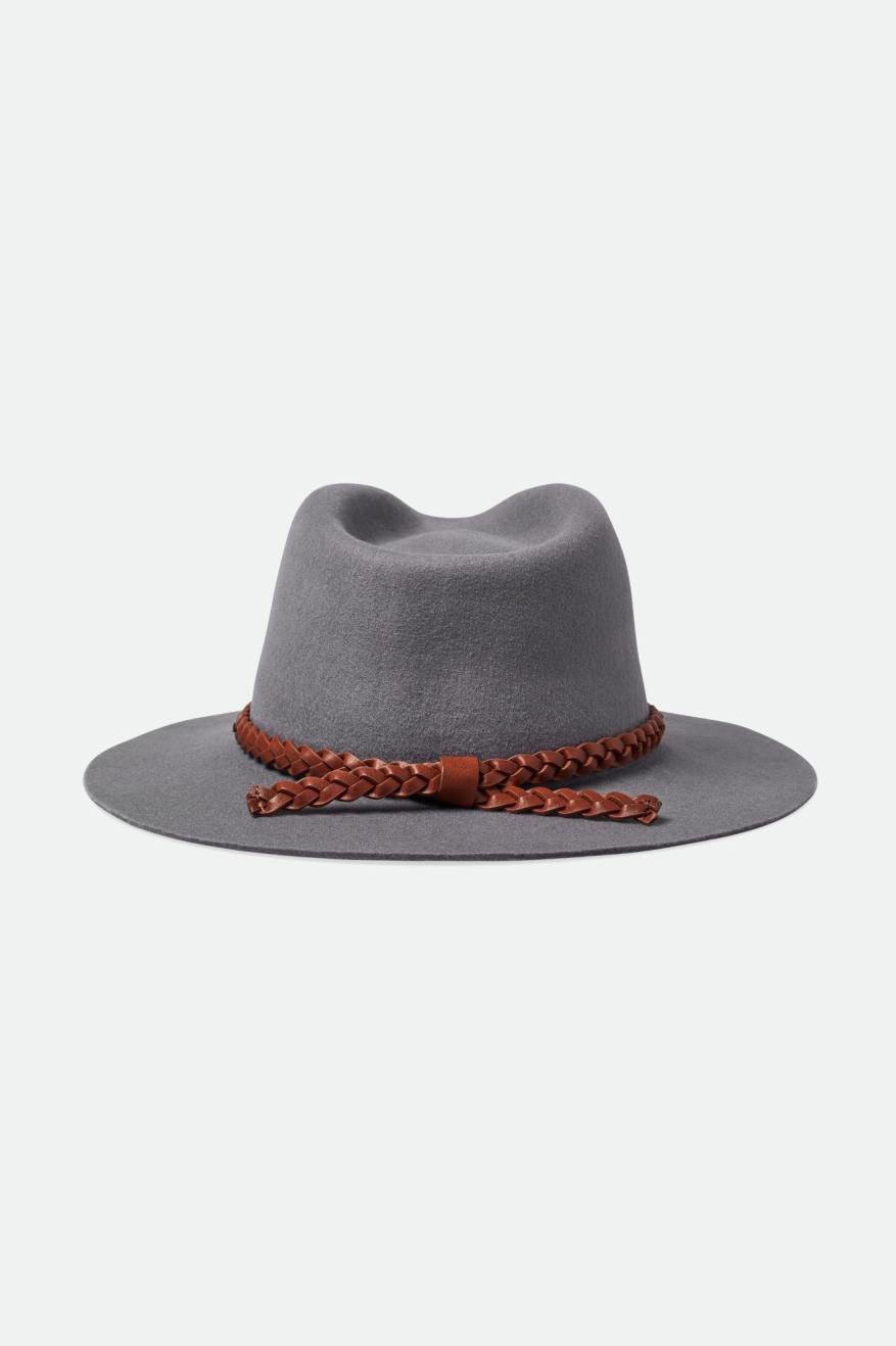 Fedora Brixton Messer Western Fedora Feminino Cinzentas | HGPVR-2563