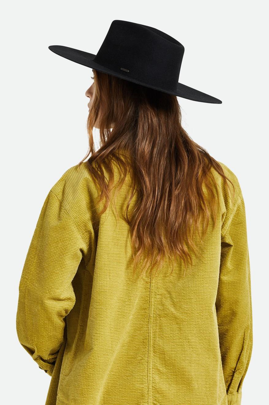 Fedora Brixton Primrose Felt Fedora Feminino Pretas | TAHXM-2065