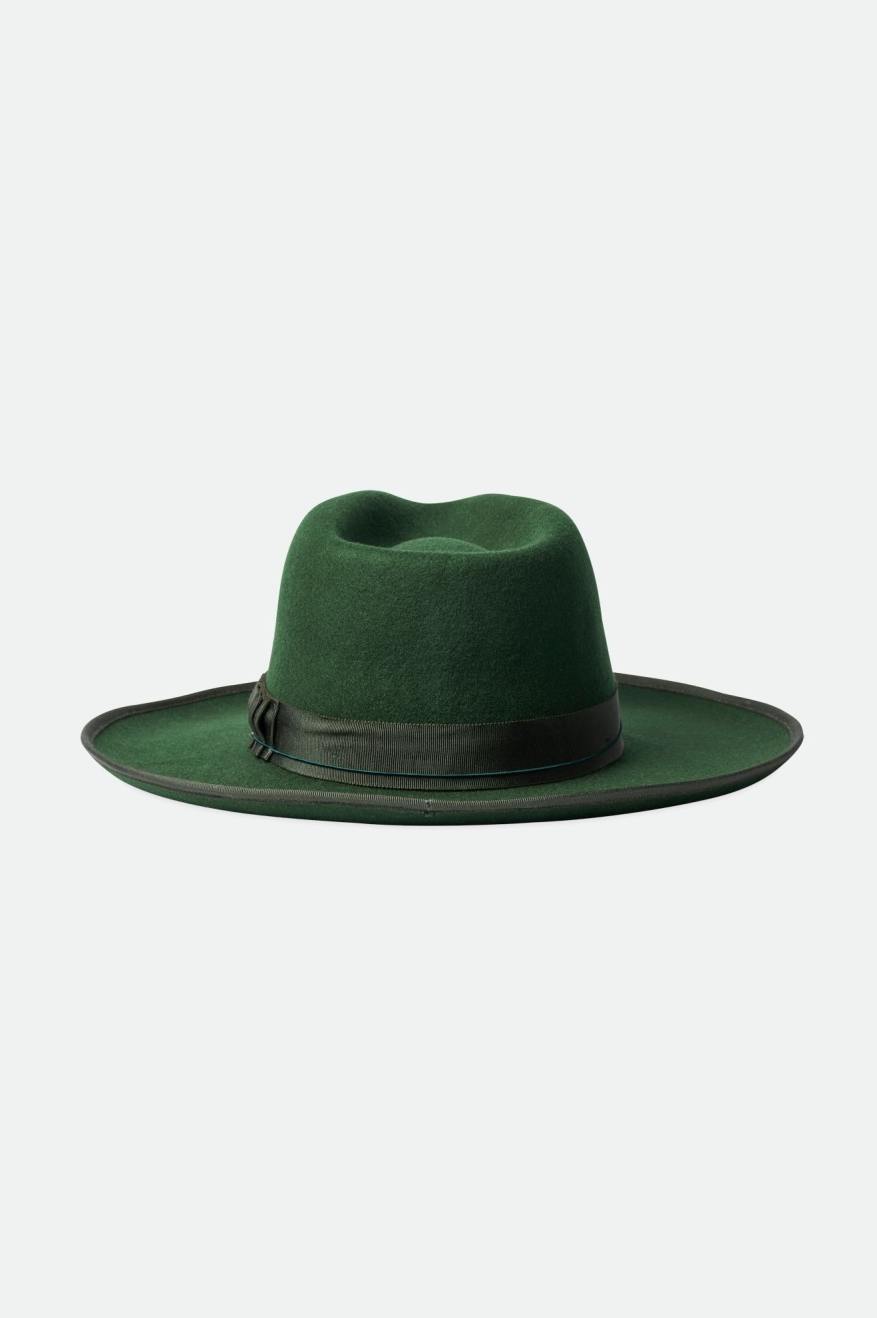 Fedora Brixton Reno Fedora Feminino Verdes | JGFWN-4912