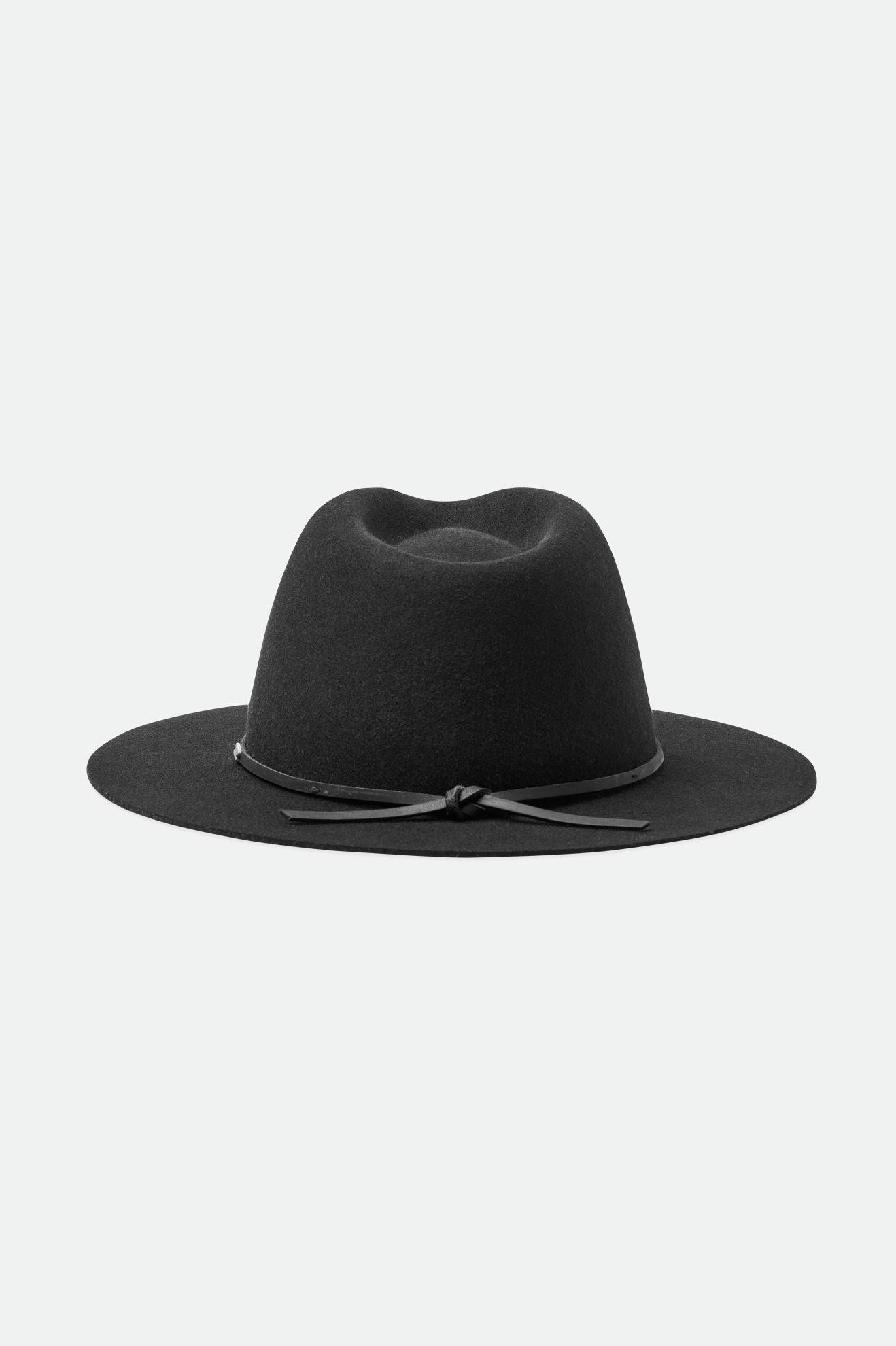 Fedora Brixton Wesley Fedora Feminino Pretas | KNAHJ-0718