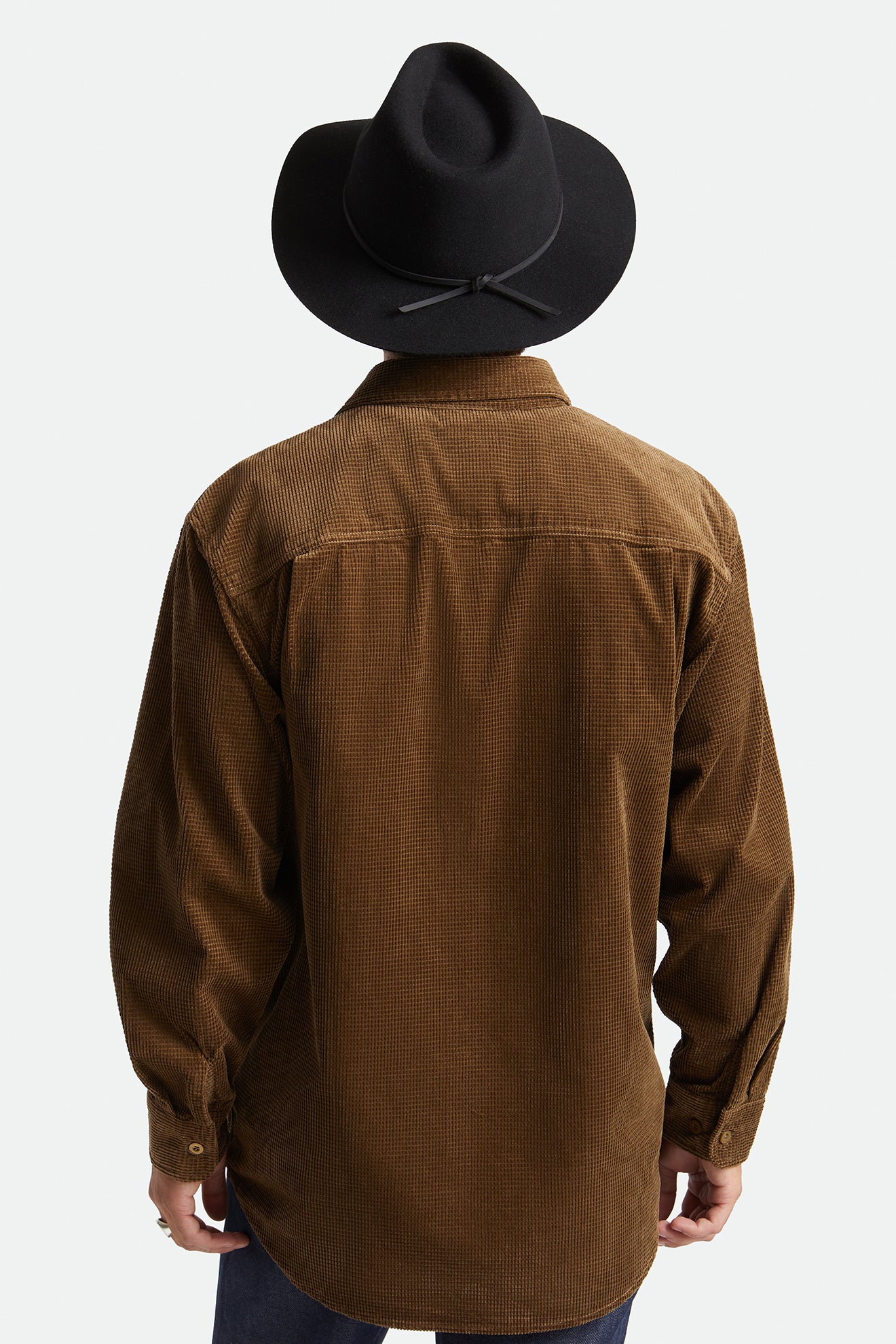 Fedora Brixton Wesley Masculino Pretas | ZQATE-0813