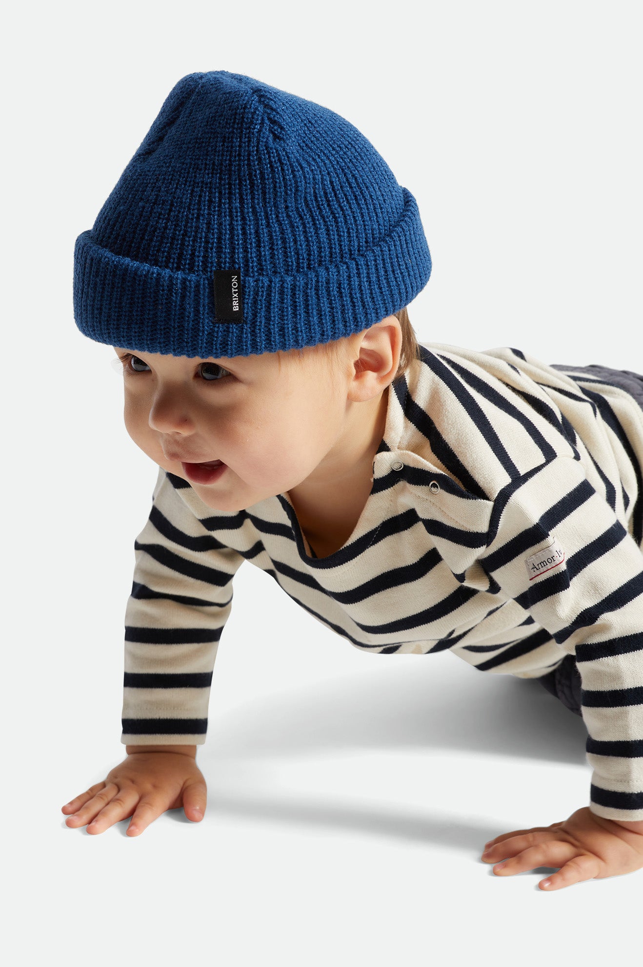 Gorro Brixton Baby Heist Masculino Azuis | AUSVT-1259