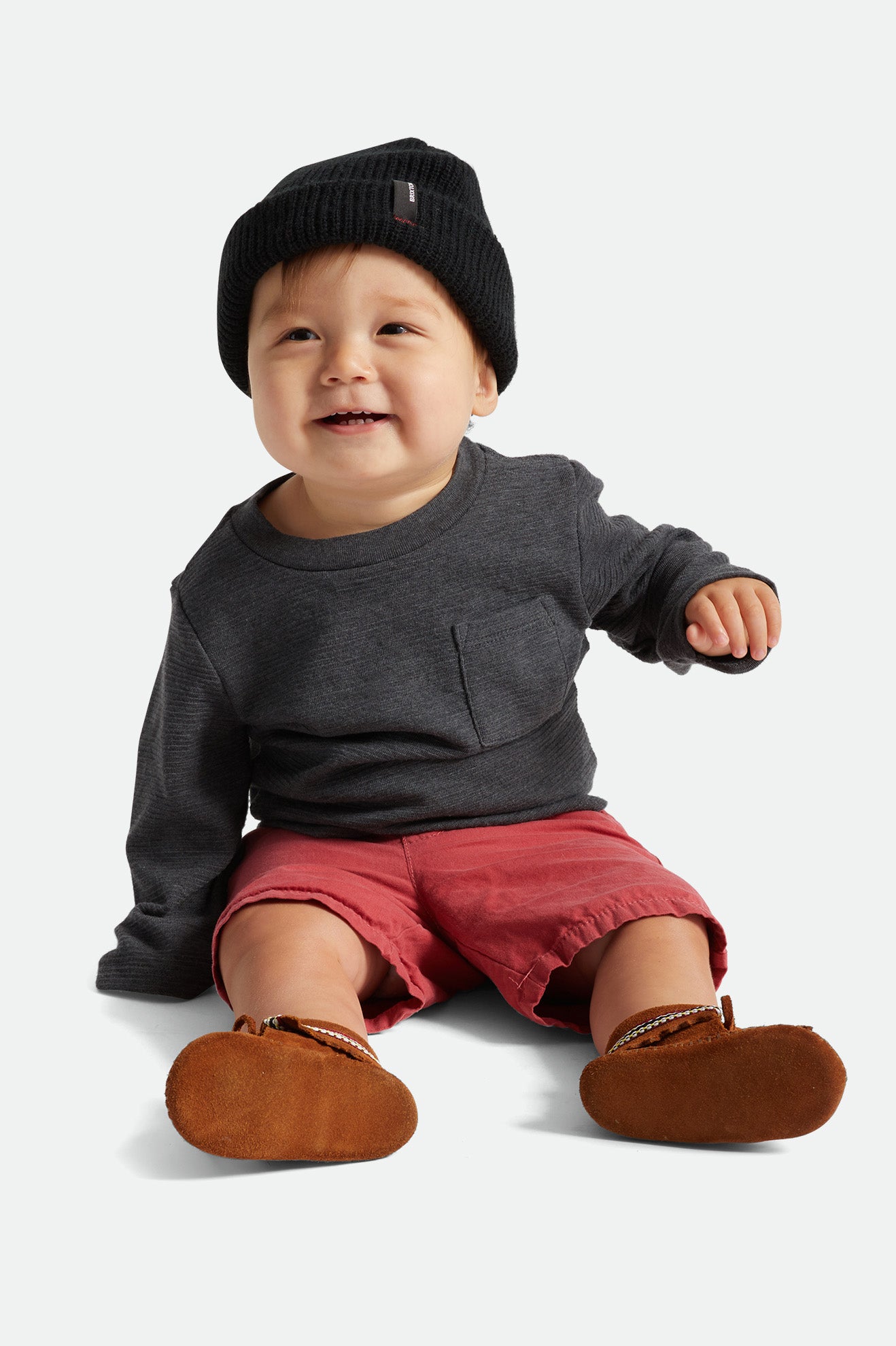 Gorro Brixton Baby Heist Masculino Pretas | ZRNWE-9263