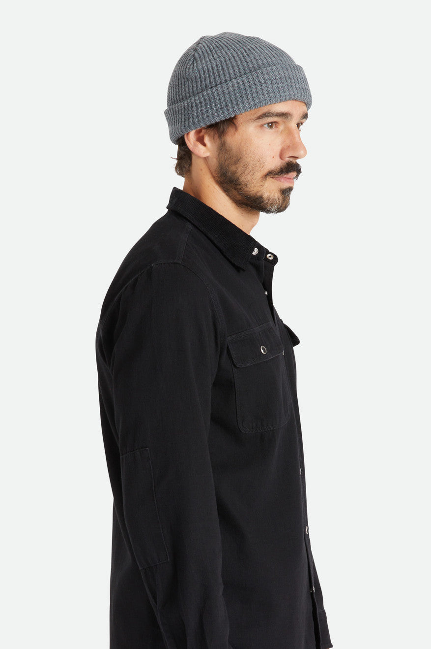 Gorro Brixton Heist Masculino Cinzentas | TJBPN-1063