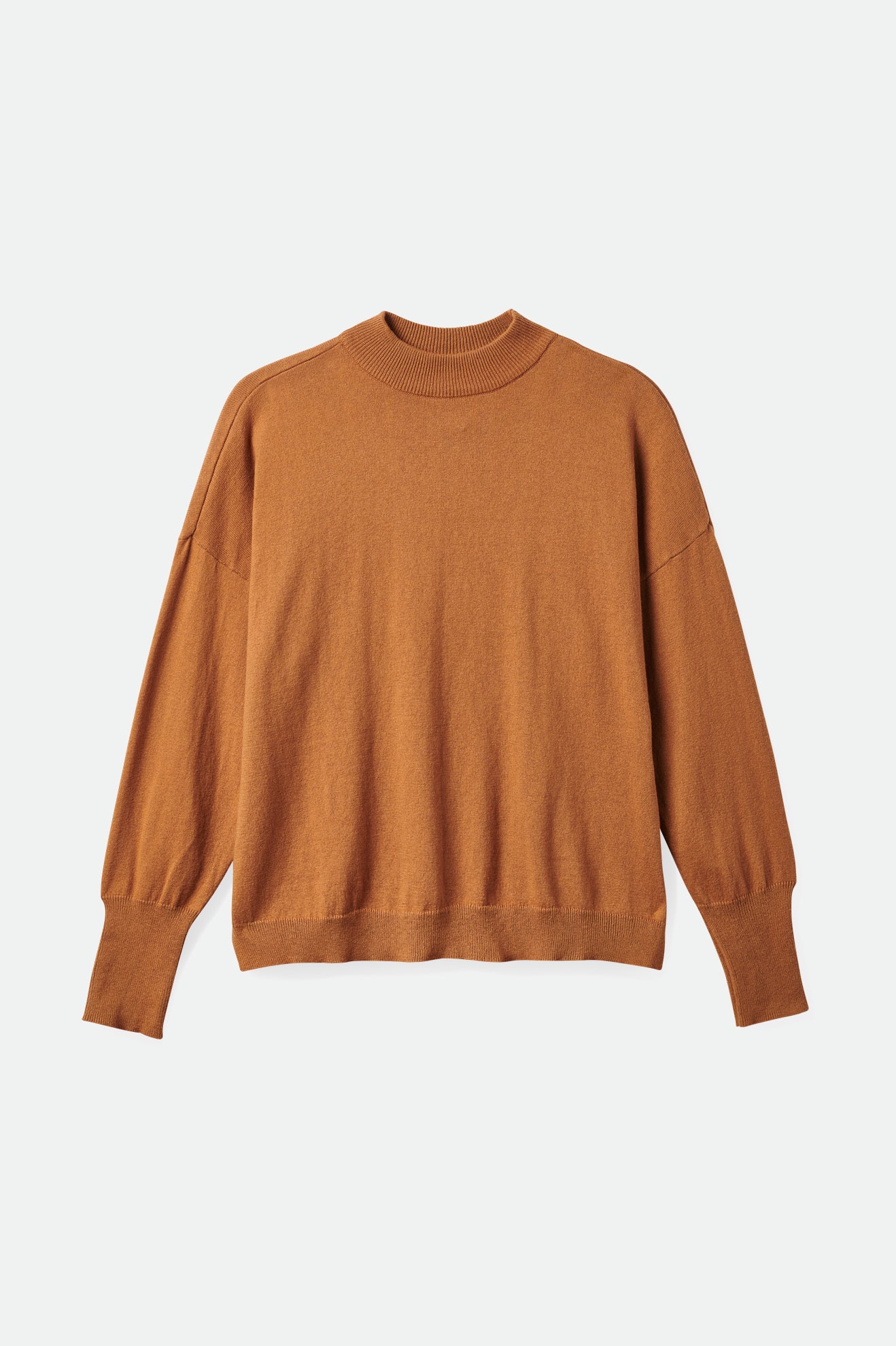 Suéteres Brixton Reserve Oversized Cashmere Feminino Marrom | MNCJU-9084