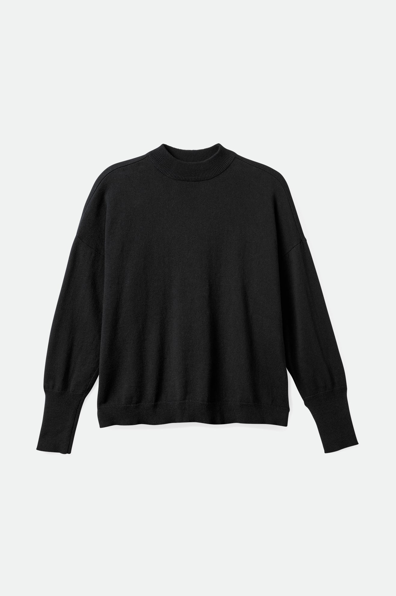 Suéteres Brixton Reserve Oversized Cashmere Feminino Pretas | NOSMK-8207