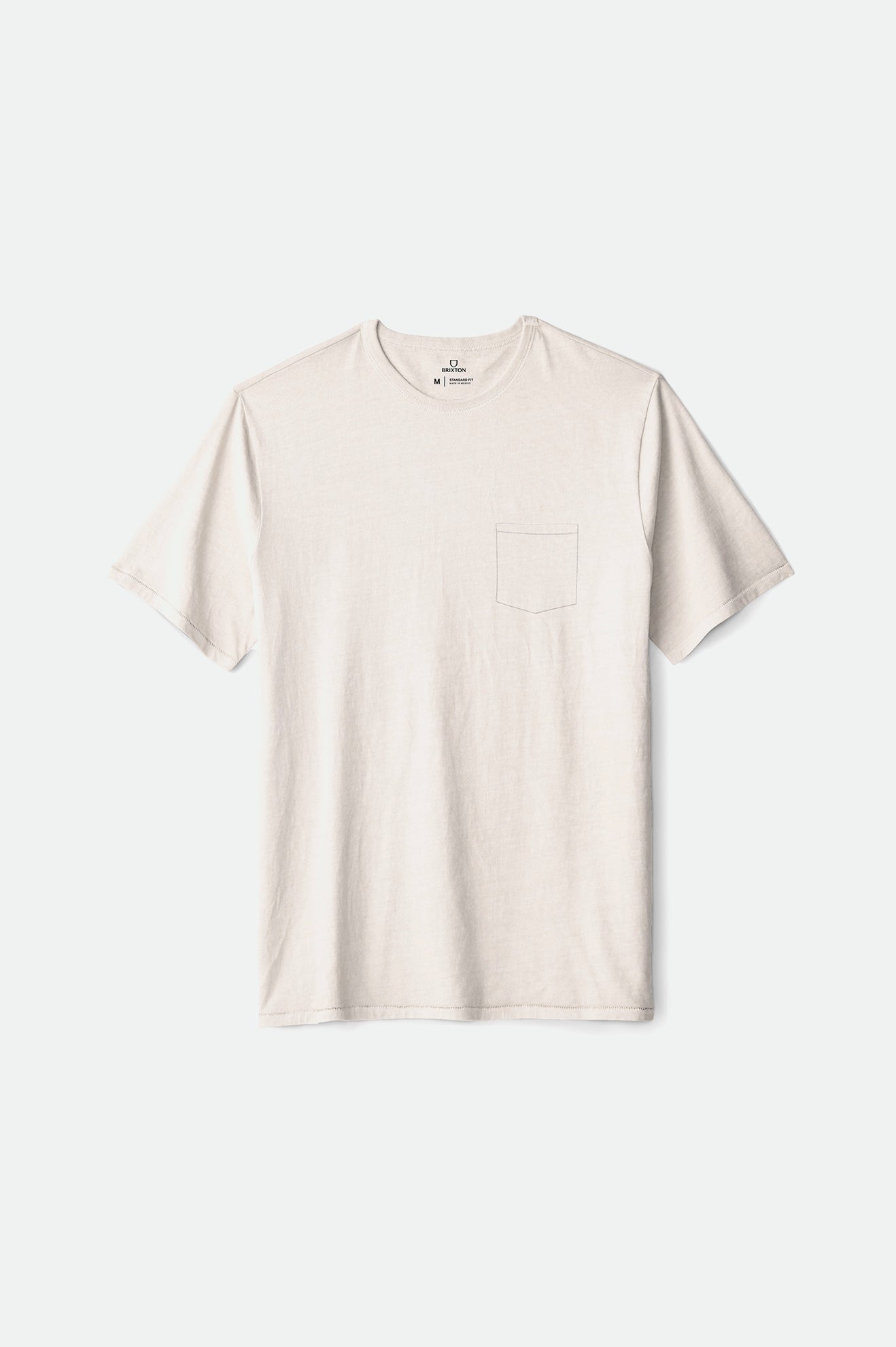 Tops Brixton Basic S/S Pocket Masculino Branco | EHXNG-5480